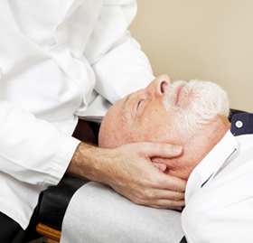&copy; Victor Megannety - Patient getting treatment - February 2012